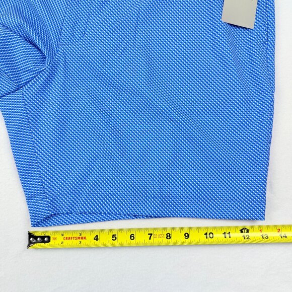 PGA Tour Men's Active Gripper Waistband UPF 50 Stretch Blue Shorts Size 42 NWT - Picture 10 of 11